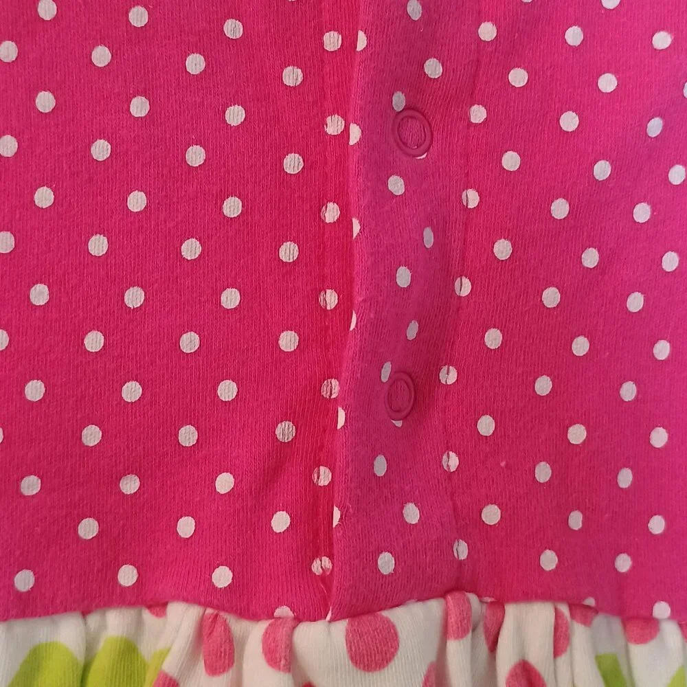 Baby Essentials Old Navy/Dress Set/Girls 12-18M/Pink Cream/2pc